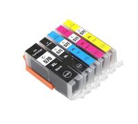 JFGIkLFD Cartouches d'encre compatibles PGI-570 CLI-571, 15 Paquets, Compatible avec imprimantes MG5750 MG5751 TS5055 TS6050 6051 6052 5050 5051 5052 5053