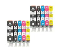 JFGIkLFD Cartouches d'encre compatibles PGI-570 CLI-571, 20 Paquets, Compatible avec MG5750 MG5751 MG5752 MG6850 MG6851 MG6852 TS6050 TS5050 5051(2SET)