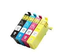 JFGIkLFD Cartouches d'encre compatibles T1281 T1282 T1283 T1284 Compatible avec imprimantes Stylet SX125 SX130 SX230 SX235W SX420W SX430W SX425W SX435W