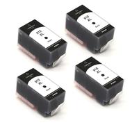 JFGIkLFD Cartouches d'encre Couleur 915XL 919XL, 4 Paquets, Compatible avec imprimantes OfficeJet Pro 8010 8023 8025 8022 8010 8012 8015 8018 8028(4BK)