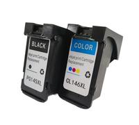 JFGIkLFD Cartouches d'encre de Remplacement 145XL 146XL PG145 CL146 XL, compatibles avec MG2410 MG2510 TS3110 IP2810 MG2910 MG3010 MX491(1 Set)