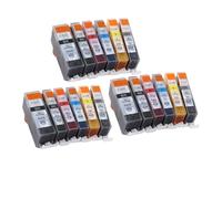 JFGIkLFD Jeu de Cartouches à Jet d'encre compatibles, Compatible avec BCI-325 PGBK BCI-326BK BCI-326C BCI-326M BCI-326Y BCI-326GY(3sets)