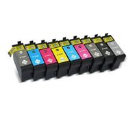 JFGIkLFD Jeu de Cartouches d'encre compatibles 9 Couleurs, Compatible avec Les modèles SureColor SC-P600 T7601 T7602 T7603 T7604 T7605 T7609, Alimentation complète en Encre