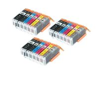 JFGIkLFD Jeu de Cartouches d'encre compatibles BCI-350XL BCI-350 BCI-351XL BCI-351 Compatible avec PIXUS MG6330 MG6530 MG6730 7130(3 Set)