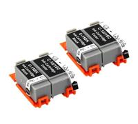 JFGIkLFD Jeu de Cartouches d'encre compatibles Compatible avec imprimante BCI15 BK/C BCI-16 BCI16, Compatible avec I70 I80 SELPHY DS700 DS810 IP90 Mini220(2 Set 4PCS)