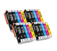 JFGIkLFD Jeu de Cartouches d'encre compatibles PGI-570XL CLI-571XL, Compatible avec TS5055 TS9055 TS5050 TS5051 TS5052 TS5053, Recharge d'encre complète(PGI 570 CLI 571 4Set)