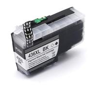 JFGIkLFD Océanie LC436 LC436XL Cartouche d'encre Compatible Compatible avec MFC-J4340DW J4440DW J4540DW J5855DW J5955DW J6555DW J6955DW J6957DW(LC436XL-BK)