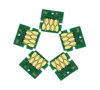 JFGIkLFD Puce de Cartouche de réservoir de Maintenance Compatible T6716, Compatible avec Workforce WF C5790 C5710 C5290 C5210 M5299 M5799 M5298 C579R C529R, Encre usagée(5PCS)