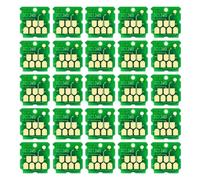 JFGIkLFD Puce de réservoir d'encre d'entretien C13S210057, Compatible avec Les imprimantes SureColor T2170 T3170 T3170X T5170 T2100 T3100 T5100 F500 F540 F570 F571(25PC)
