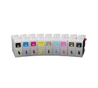 JFGIkLFD Recharge de Cartouche d'encre Compatible avec T8501 T8509 T5801 T5809 Compatible avec imprimantes SureColor SC-P800 3880 3800 sans Puce