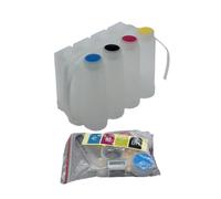 JFGIkLFD Réservoir Ciss de Grande capacité de 500ML Compatible avec Les imprimantes