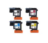 JFGIkLFD Tête d'impression Compatible pour Les modèles 70 100 110 500 510 500PS C4810A C4811A C4812A C4813A(1BK 1C 1M 1Y)