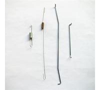 JFGIkLFD Tige de régulateur et Ressort de Rappel d'accélérateur, de contrôle de Vitesse de carburateur de Tondeuse OHV à Arbre Vertical GXV160(4PCS KIT)