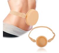 JFHNMLW Housse de douche pour stomie, stomie imperméable pour stomie, colostomie, iléostomie, protection des plaies, jaune, réglable