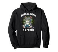 J'Finis Ma Partie Drôle De Chat Gamer Sweat à Capuche