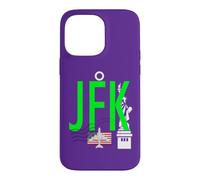 JFK Airport Étiquette pour Sac New York USA Coque pour iPhone 14 Pro Max