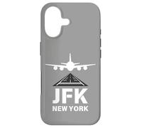 JFK Airport New York City Airplane atterrissage sur Piste Coque pour iPhone 17