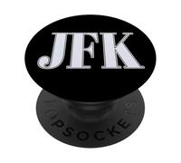 JFK New York Aéroport de New York Code Minimalist PopSockets PopGrip Adhésif