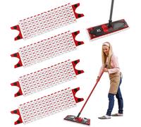 Jfkjg-4 Pièces Balai Serpillière Recharge Pour Vileda Ultramax Xl 2en1 Kit,51x14cm Pour Vileda Ultramat Xl Microfibre Absorbante Recharge, Pour Lavage Sol, Taches De Nettoyage
