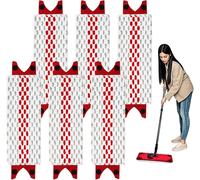 Jfkjg-6 Pièces Pour Vileda Ultramax Serpillière Recharge,Pour Vileda Balai Microfibre Kit,Compatibles Avec Vileda Ultramax,Idéal Pour Enlever La Saleté Des Sols Durs Et Les Garder Propres (46x13cm)
