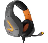 JFKJG-Casque de Jeu pour PC et Consoles de Jeu PS5, PS4, Xbox Series X S, Xbox One, Nintendo Switch et Google Stadia - Son stéréo avec Micro antibruit - Hornet RXH-20 Édition Vesuvius