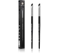 Jfkjg-Pinceau Pour Eyeliner, Angulaire Courbe Ultra Fin Pour Sourcils, Eyeliner, 2 Pcs Pinceau De Maquillage, Les Yeux, Noir (E865)