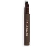 Jfkjg-Revolution Instant Brow Hair Pen, Applicateur De Précision Pour Un Effet Poil À Poil, Stylo À Sourcils Longue Tenue, Brun Foncé, Végan & Sans Cruauté, 1,8 Ml