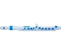 Nuvo Flûte traversière composite N220JFBL jFlute Blanche et bleue