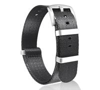 JFMANMSDS Bracelets de montre en nylon OTAN G10 Premium Ballistic Multicolore Bracelets de montre de rechange, taille 18 mm 20 mm 22 mm 24 mm, avec boucle en acier inoxydable argenté pour hommes et