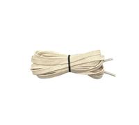 JFNKLFG 4 paires de lacets plats cirés en cuir chaussures décontractées imperméables unisexe bottes lacet pour Sneakers(Beige,180 cm)