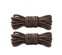 JFNKLFG 4 paires de lacets sport plein air, baskets rondes à rayures, bottes, longueur 70cm/90cm/120cm/150cm Für Wander- und Arbeitsstiefel(Light brown coffee,150cm)