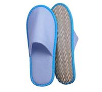 JFNKLFG Pantoufles d'hôtel, pantoufles de voyage, sanitaires, fête, usage domestique, chaussures unisexes à bout fermé, for séjour chez l'habitant Pour l'intérieur et l'extérieur(Blue)