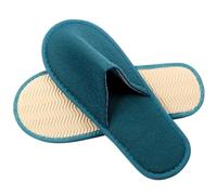 JFNKLFG Pantoufles d'hôtel, pantoufles de voyage, sanitaires, fête, usage domestique, chaussures unisexes à bout fermé, for séjour chez l'habitant Pour l'intérieur et l'extérieur(Green)