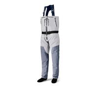 JFNKLFG Wader de pêche à la Mouche for Hommes, imperméable, Fermeture éclair sur Poitrine, avec Couture Pied en néoprène, Pantalon Chasse rivière amont for Femmes pour Pêche(3XL)