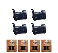 JFOYH Plaquettes de Frein compatibles Zoom HB-775E, HB-875E, HB-100 & Shimano BR-M965 M966 M975 M775 M765 M665 M596 M595 - Semi-métalliques A01S M06 M07 M07Ti