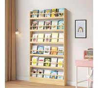 JFOZDM 3/4/5/6 étagères Bibliotheque, Bibliotheque Enfant, Bibliothèque, Bibliotheque Murale, Gain de Place/Antidumping, Bibliothèque Meuble de Rangement pour Chambre d'enfant, Salon, Chambre, Bureau