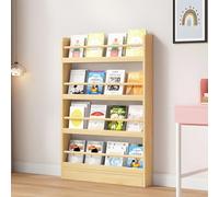 JFOZDM 3/4/5/6 étagères Bibliotheque, Bibliotheque Enfant, Bibliothèque, Bibliotheque Murale, Gain de Place/Antidumping, Bibliothèque Meuble de Rangement pour Chambre d'enfant, Salon, Chambre, Bureau