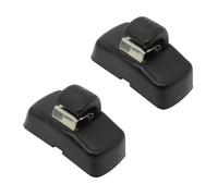 jfqm 2 pièces Clips de crochet de pare-soleil de voiture support de suspension support de boucle de retenue adapté for VW Caddy ajustement for Eos ajustement for Gol ajustement for Golf ajustement for