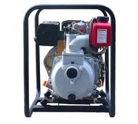 JFQOWCMP Pompe à engrenages hydraulique 9HP démarreur électrique portable essence moteur eau