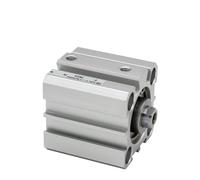 JFQOWCMP Vérin pneumatique Compact magnétique à Double Effet, alésage SDA 25 mm, Filetage Interne, Course 5-100(Sda25x50)