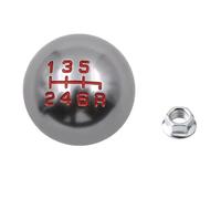 JFRKGMU Pour Civic Pour City,FD2,FN2,EP3,Type R,DC2,DC5,AP1,AP2,S2000,F20C. Pommeau Levier Vitesses Sphérique Aluminium 5/6 Filetage M10*1,5 Pommeau Levier Vitesse Avec Soufflet(6speed Titanium)