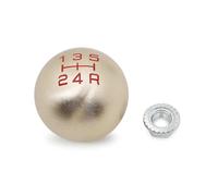 JFRKGMU Pour Fit Pour Civic Pour City FD2 FN2 EP3 TYPE-R DC2 DC5 AP1 AP2 S2000 F20C Aluminium 5/6 Vitesses Pommeau Levier Vitesse Forme Boule Pommeau Levier Vitesse Avec Soufflet(5speed)