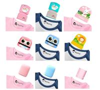 JFS Tampon nominatif, étiquettes de garderie, tampon de nom pour vêtements d'enfants, tampons nominatifs personnalisés, étiquettes de vêtements pour enfants