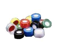 JG Finneran 5397F-09RB Finneran R.A.M. Bouchon fileté préassemblé et septa en PTFE/silicone avec fente, bleu roi, taille du bouchon 9 mm (boîte de 1000)