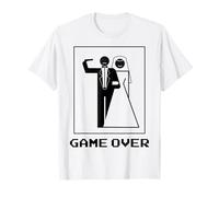 JGA Mariage Marié Drôle Game Over T-Shirt
