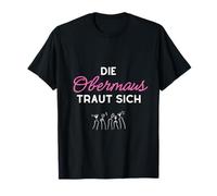 JGA T-Shirt pour mariée Motif Souris T-Shirt