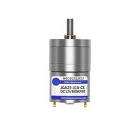 JGA25-310 gear DC reduction electronic starter Low speed speed adjustable 6v12v small electronic starter CZAOINCU(12V937 RPM,Single motor)