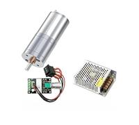 JGA25-370 DC 12V 24V 12RPM-1360RPM Reduction Gear electronic starter Large Torque High Power Worm Gear electronic starter Reversed Gear electronic starter NWPNLXEA(12V 16RPM,Package A)