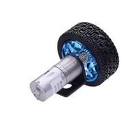 JGA25-370 DC 6V 12V 24V geared electronic starter encoder speed measuring code disc high power large torque balance trolley electronic starter CZAOINCU(130rpm,6V)