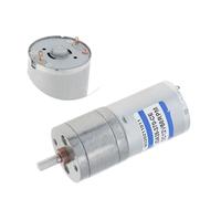 JGA25-370 Geared electronic starter DC 6V 12V 24V Gear electronic starter High Torque Converter 22/26/35/58/77/133/171/281/646/1360rpm CZAOINCU(77 RPM)